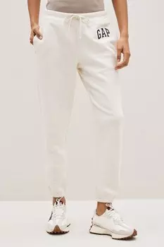 Спортивные штаны с винтажным логотипом в форме арки Gap, бежевый