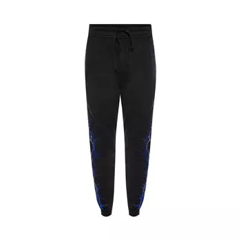 Спортивные штаны с вышивкой Haider Ackermann, цвет Черный