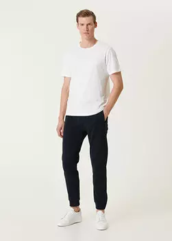 Спортивные штаны с застежкой-молнией по краю Beymen Collection, синий