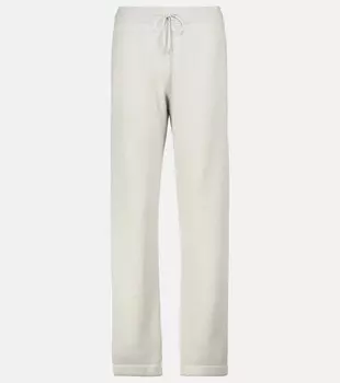 Спортивные штаны Stella Alpina из кашемира и шелка LORO PIANA, серый