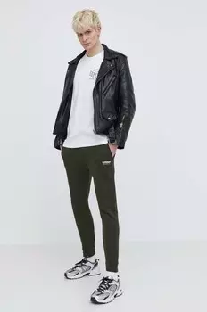 Спортивные штаны Superdry, зеленый