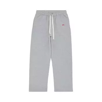 Спортивные штаны Supreme Small Box с шнурком, Heather Grey