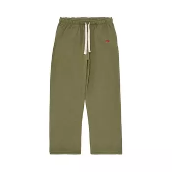 Спортивные штаны Supreme Small Box с шнурком, светло-оливковый