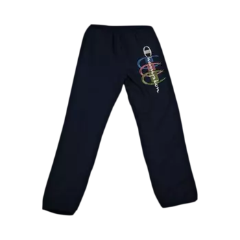 Спортивные штаны Supreme x Champion Stacked C, темно-синие