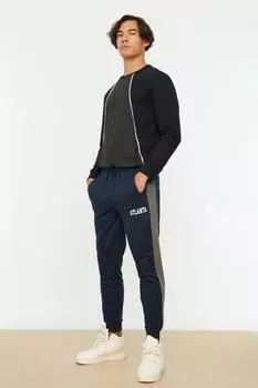Спортивные штаны - Темно-синие - Slim Trendyol, темно-синий