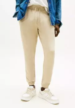 Спортивные штаны TJM SLIM S FLAG Tommy Jeans, бежевый