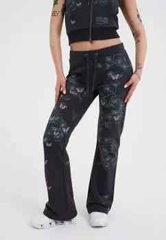 Спортивные штаны TRUE TO MY LOVE FLARE JOGGERS Ed Hardy, темно-серый