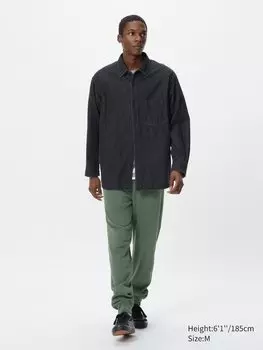 Спортивные штаны Uniqlo, цвет 54 зеленый