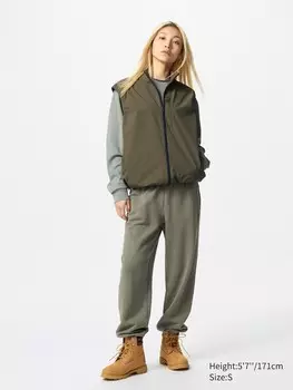 Спортивные штаны Uniqlo, цвет 56 зеленый