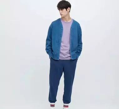 Спортивные штаны Uniqlo Sweat, синий