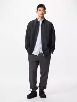 Спортивные штаны Uniqlo, темно-серый