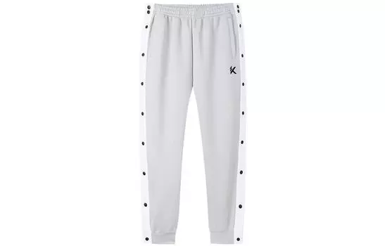 Спортивные штаны унисекс Anta, цвет floating cloud gray