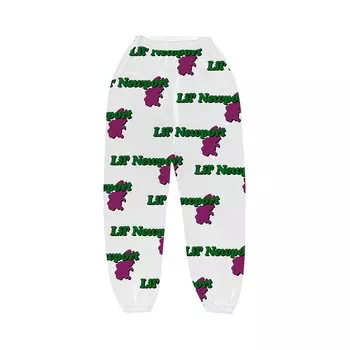 Спортивные штаны Vlone x Yams Day Lil Newport, цвет Белый