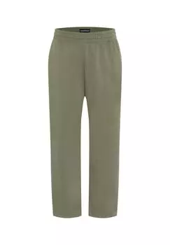 Спортивные штаны в повседневном базовом образе CHIEMSEE, цвет Dusty Olive