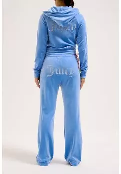 Спортивные штаны WITH BRANDING Juicy Couture, светло-голубой