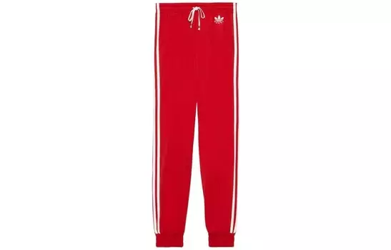 Спортивные штаны женские Adidas X Gucci, красный