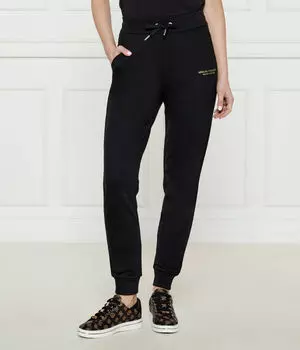 Спортивные штаны женские Armani Exchange на кулиске, черный