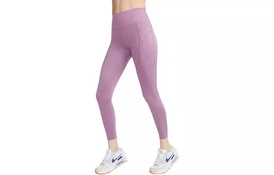 Спортивные штаны женские фиолетовые Nike
