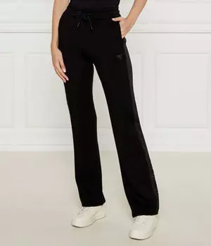 Спортивные штаны женские Guess Active однотонные, черный