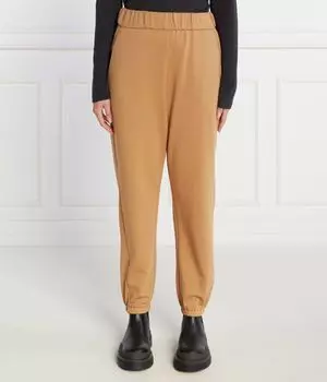 Спортивные штаны женские Max Mara Leisure на резинке, коричневый