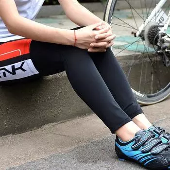 Спортивные солнцезащитные чехлы Kuang-Chi для ног, велосипедные чулки для льда - черные - удлиненные, размер XXL, длина пары 64 см