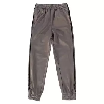 Спортивные спортивные брюки для мальчиков Gioberti с ребристыми манжетами на молнии на щиколотке, цвет Silver