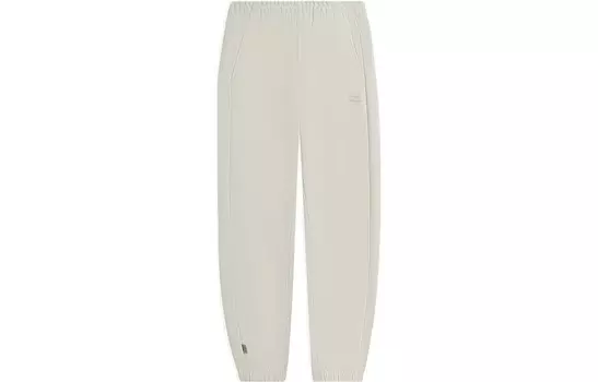 Спортивные спортивные штаны из коллекции Sports Life, женские, цвет лебедь, белый Lining