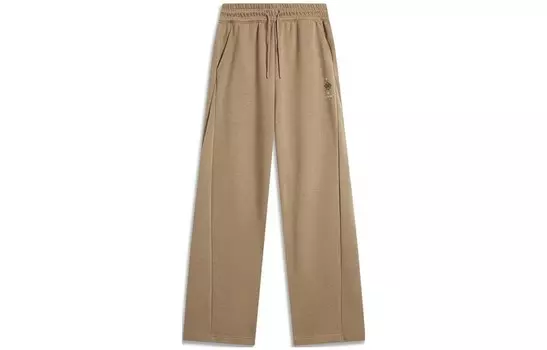 Спортивные спортивные штаны из коллекции Sports Life, женские, светло-коричневые Lining