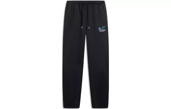Спортивные спортивные штаны из коллекции Sports Life, черные, женские Lining