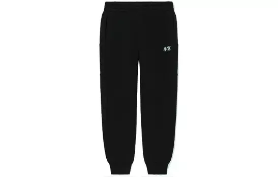 Спортивные спортивные штаны из коллекции Sports Life, черные, женские Lining