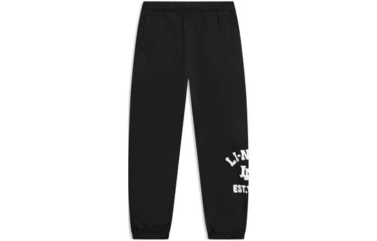 Спортивные спортивные штаны из коллекции Sports Life, черные, женские Lining