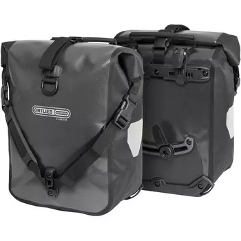 Спортивные сумки на колесах для самокатов Ortlieb, черный