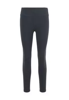 Спортивные тайтсы, облегающие, с завышенной талией, женские ALEX, цвет Black Beauty