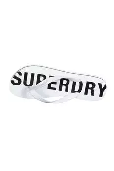 Спортивные тапочки мужские SUPERDRY, белый