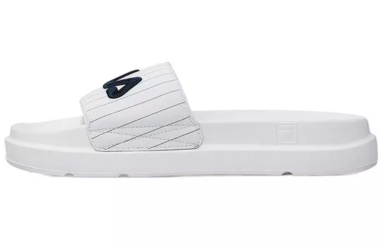 Спортивные тапочки Шлепанцы женские Белые Fila Fusion