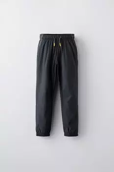 Спортивные технические брюки ZARA, синий