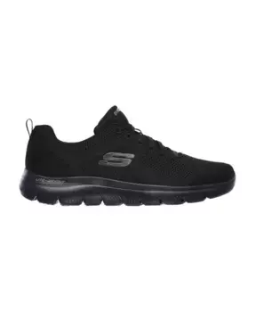 Спортивные трикотажные кроссовки Skechers, черный