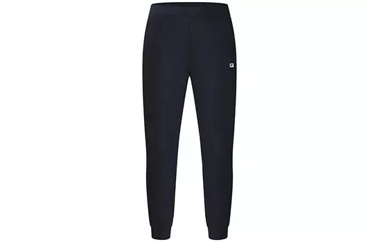 Спортивные трикотажные штаны мужские королевского синего цвета Fila, синий