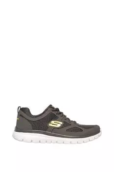 Спортивные кроссовки Burns Agoura из кожи Skechers, серый