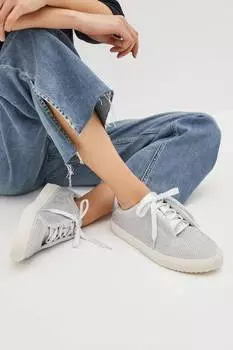 Спортивные кроссовки Forever Comfort Bling на шнуровке и толстой подошве Next, серебряный