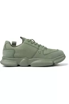 Спортивные туфли Karst 1195 с нубуком Camper, зеленый
