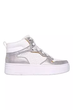 Спортивные туфли-лодочки с мелкой перфорацией Skechers, белый