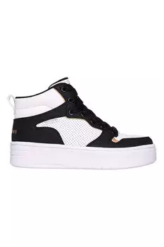 Спортивные туфли-лодочки с мелкой перфорацией Skechers, черный
