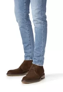 Спортивные туфли на шнуровке De Tanker 04 Floris van Bommel, цвет cognac