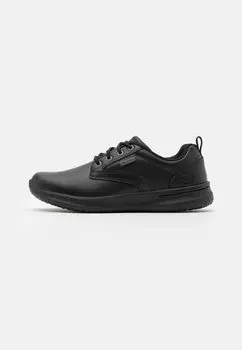 Спортивные туфли на шнуровке ДЕЛСОН Skechers, черный