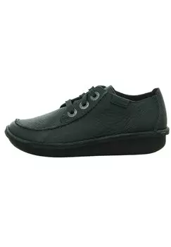 Спортивные туфли на шнуровке FUNNY DREAM Clarks, цвет dunkelgrn