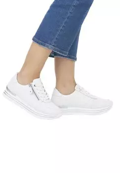 Спортивные туфли на шнуровке Remonte, цвет weiss