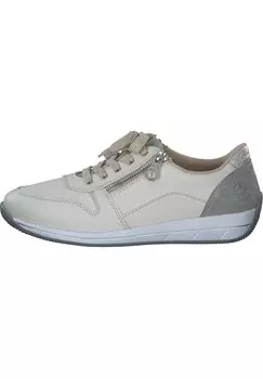 Спортивные туфли на шнуровке Rieker, цвет offwhite offwhite cement beige