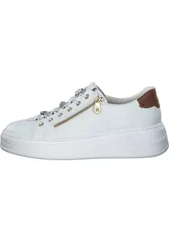 Спортивные туфли на шнуровке Rieker, weiss weiss cayenne