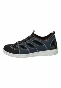 Спортивные туфли на шнуровке SLINGS Rieker, цвет schwarz pazifik schwarz schwarz